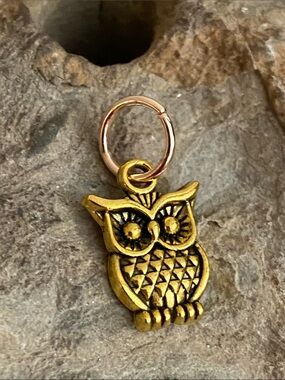 5/$10❤️❤️❤️NEW Owl Charm Pendant